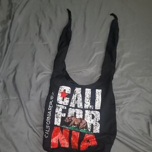 California Republic Black and Red Tote Bag